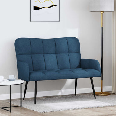 2-Zits Sofa Blauw 115 x 61 x 87 cm Stof