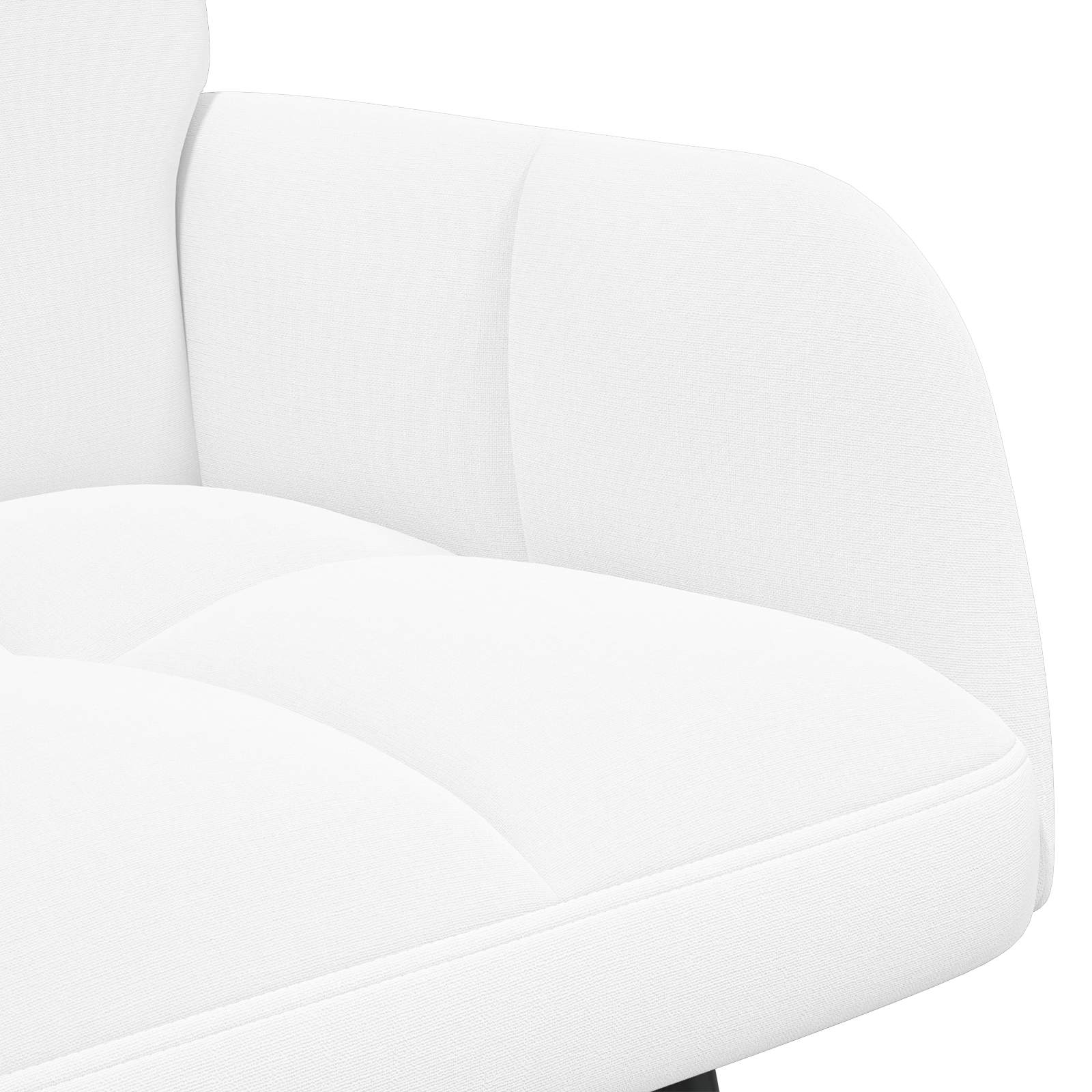 2-Zits Sofa Wit 115 x 61 x 87 cm Stof