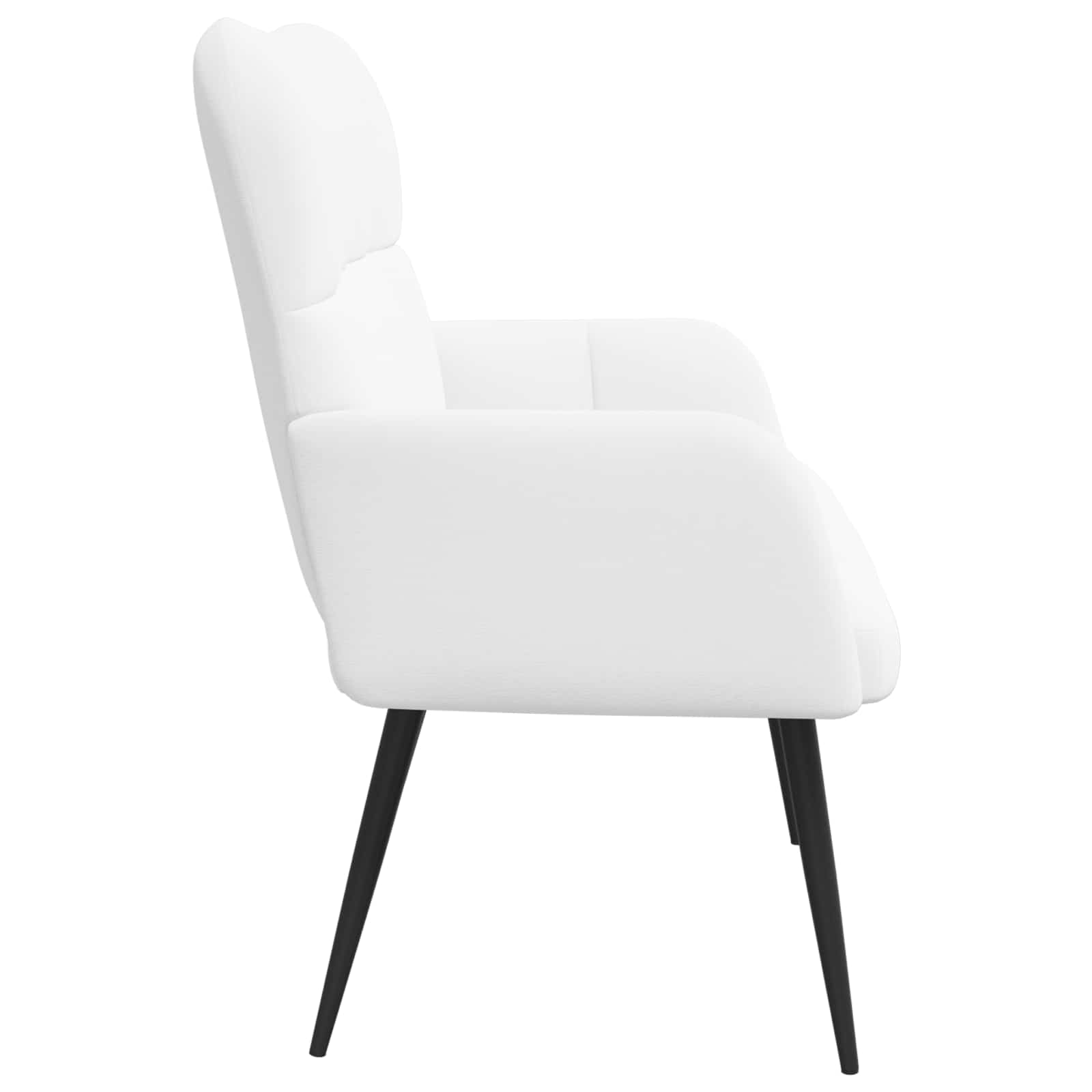 2-Zits Sofa Wit 115 x 61 x 87 cm Stof