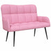 2-Zits Sofa Roze 115 x 61 x 87 cm Stof