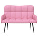2-Zits Sofa Roze 115 x 61 x 87 cm Stof