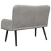 2-Zits Sofa Lichtgrijs 115 x 61 x 87 cm fluweel