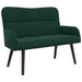 2-Zits Sofa Donkergroen 115 x 61 x 87 cm fluweel