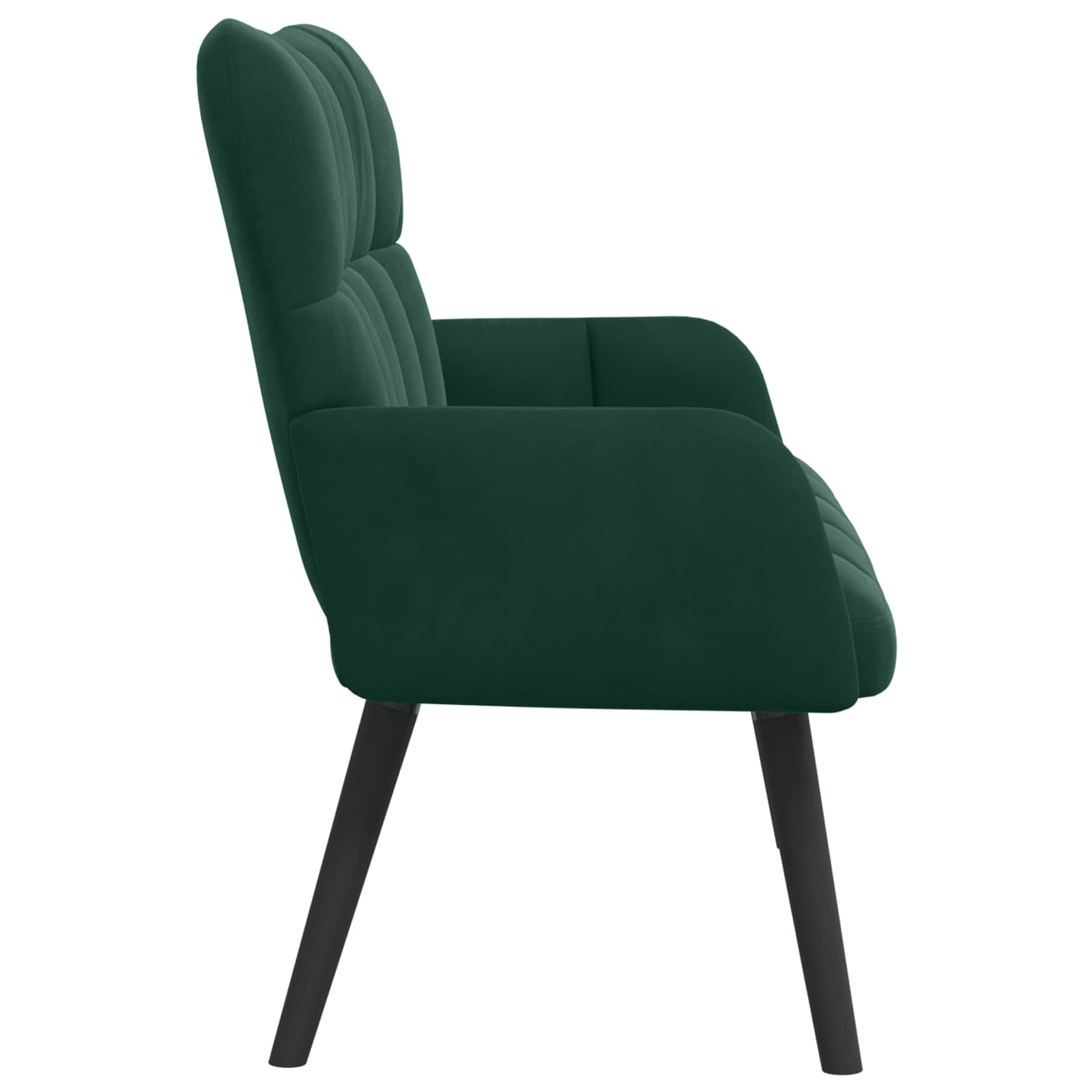 2-Zits Sofa Donkergroen 115 x 61 x 87 cm fluweel