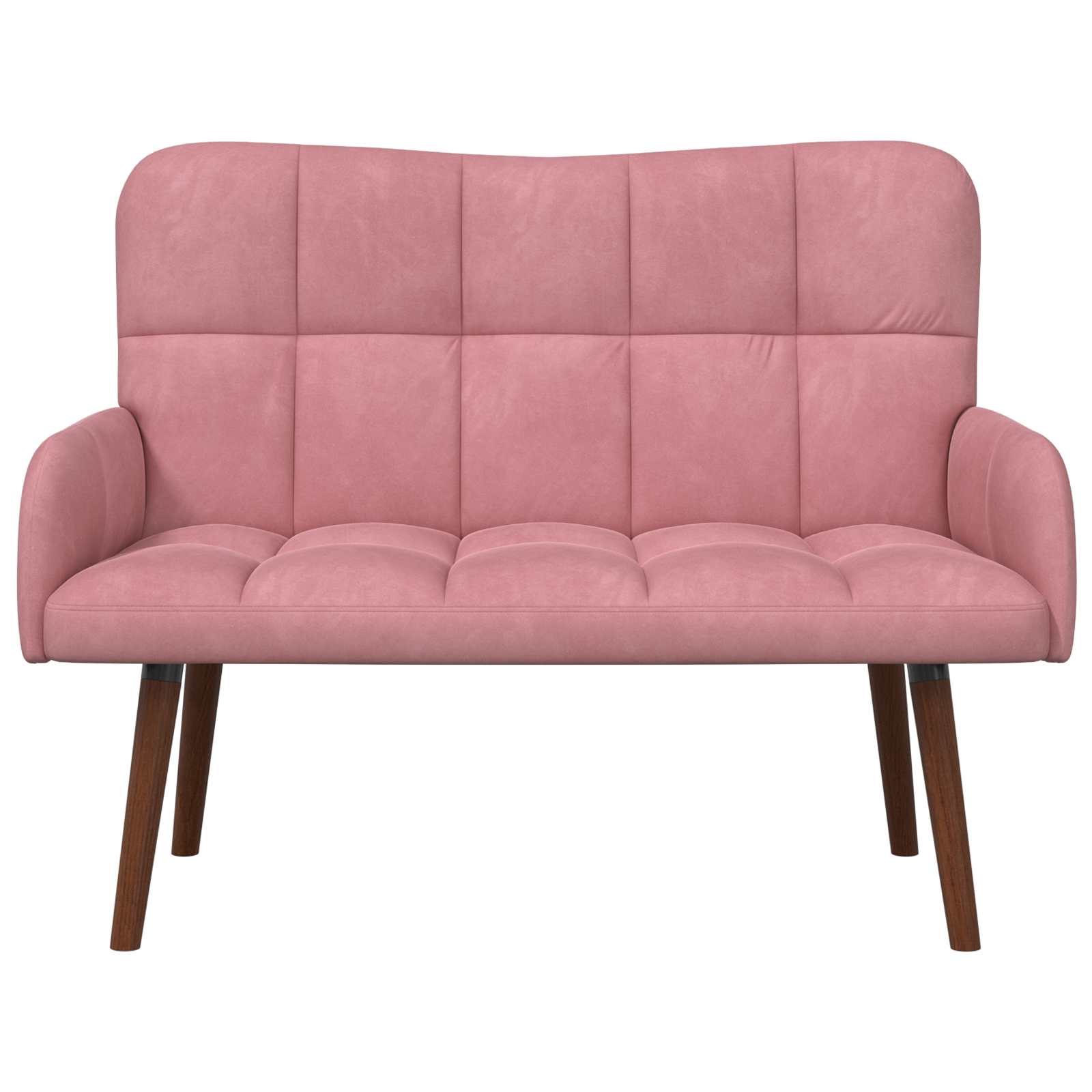 2-Zits Sofa Roze 115 x 61 x 87 cm fluweel