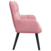 2-Zits Sofa Roze 115 x 61 x 87 cm fluweel