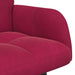 2-Zits Sofa Wijnrood 115 x 61 x 87 cm fluweel
