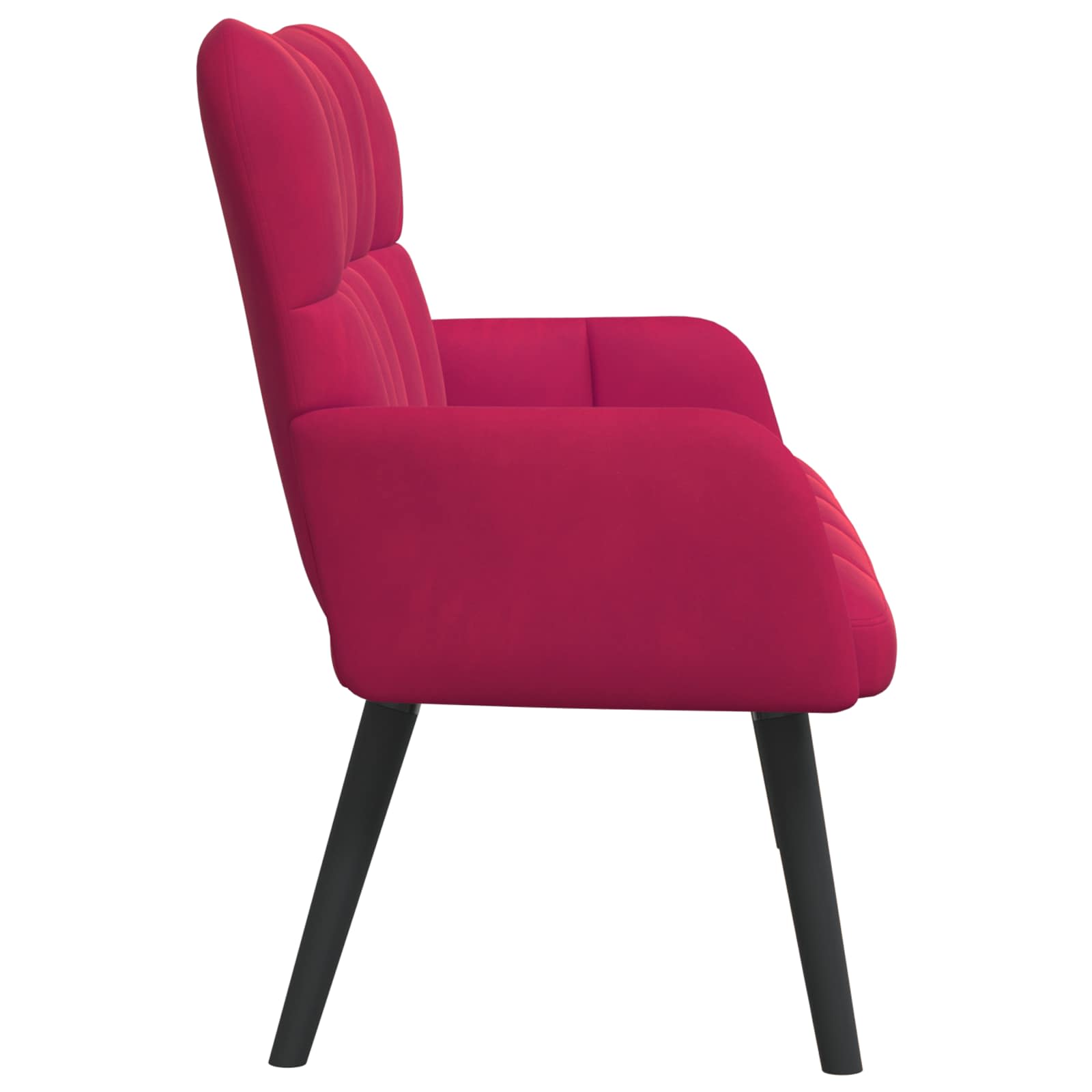 2-Zits Sofa Wijnrood 115 x 61 x 87 cm fluweel