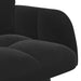 2-Zits Sofa Zwart 115 x 61 x 87 cm fluweel