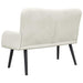 2-Zits Sofa Crèmekleurig 115 x 61 x 87 cm fluweel