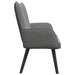 2-Zits Sofa Donkergrijs 115 x 61 x 87 cm fluweel