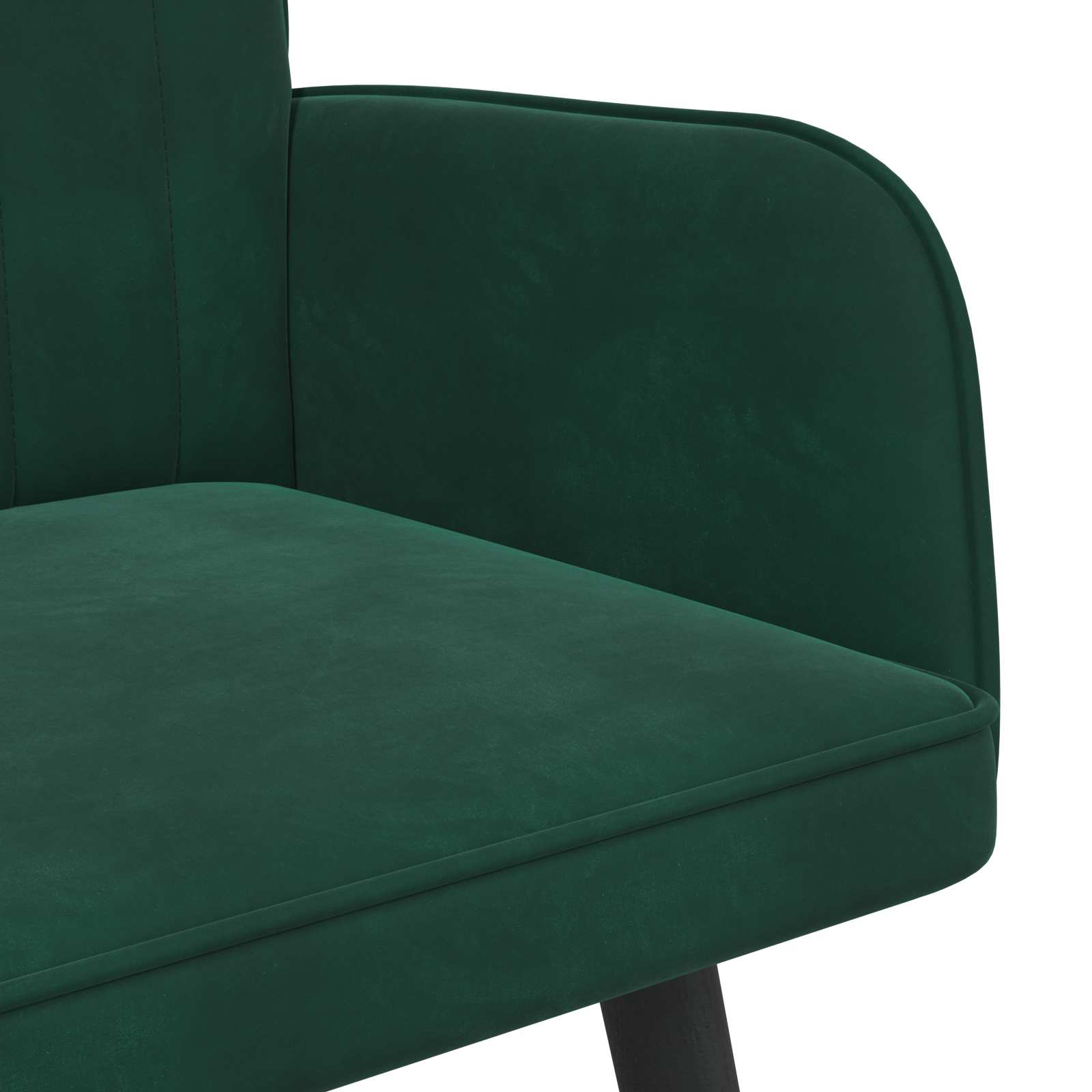 2-Zits Sofa Donkergroen 115 x 61 x 87 cm fluweel