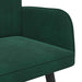 2-Zits Sofa Donkergroen 115 x 61 x 87 cm fluweel