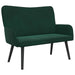 2-Zits Sofa Donkergroen 115 x 61 x 87 cm fluweel