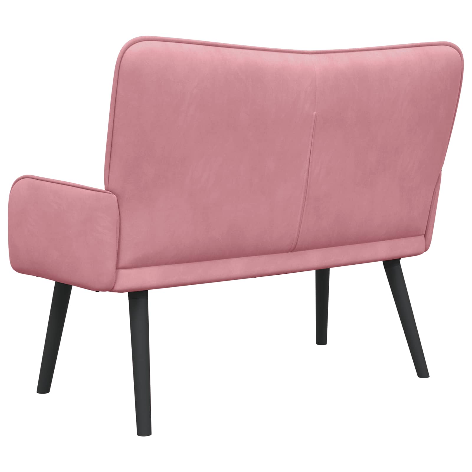 2-Zits Sofa Roze 115 x 61 x 87 cm fluweel