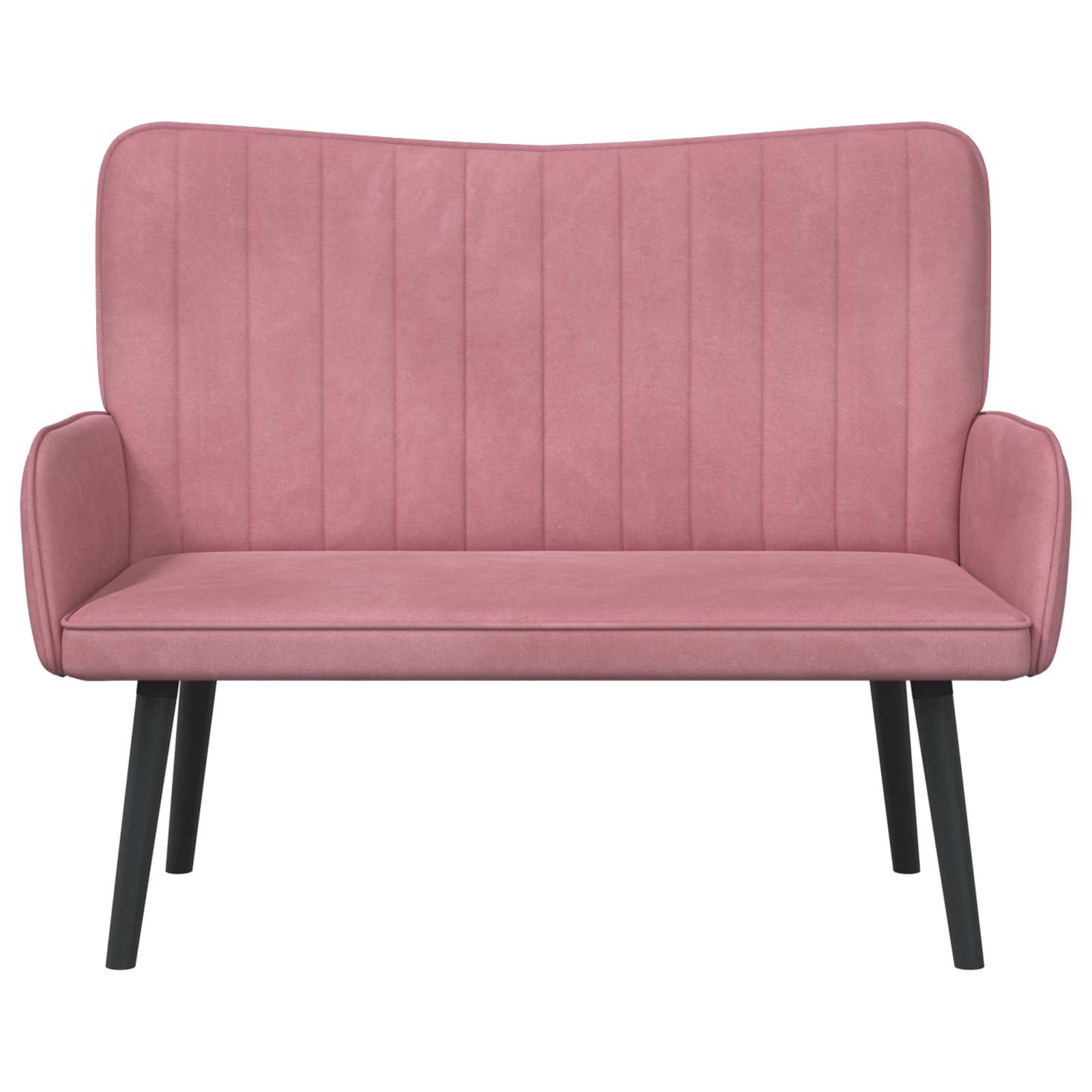 2-Zits Sofa Roze 115 x 61 x 87 cm fluweel