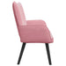 2-Zits Sofa Roze 115 x 61 x 87 cm fluweel
