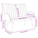 2-Zits Sofa Wijnrood 115 x 61 x 87 cm fluweel