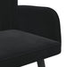 2-Zits Sofa Zwart 115 x 61 x 87 cm fluweel