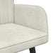 2-Zits Sofa Crèmekleurig 115 x 61 x 87 cm fluweel