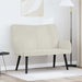 2-Zits Sofa Crèmekleurig 115 x 61 x 87 cm fluweel
