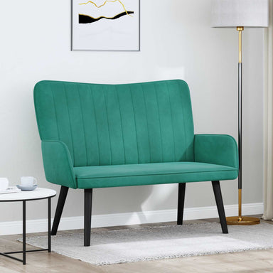 2-Zits Sofa Turquoise 115 x 61 x 87 cm fluweel