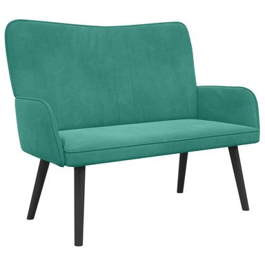 2-Zits Sofa Turquoise 115 x 61 x 87 cm fluweel
