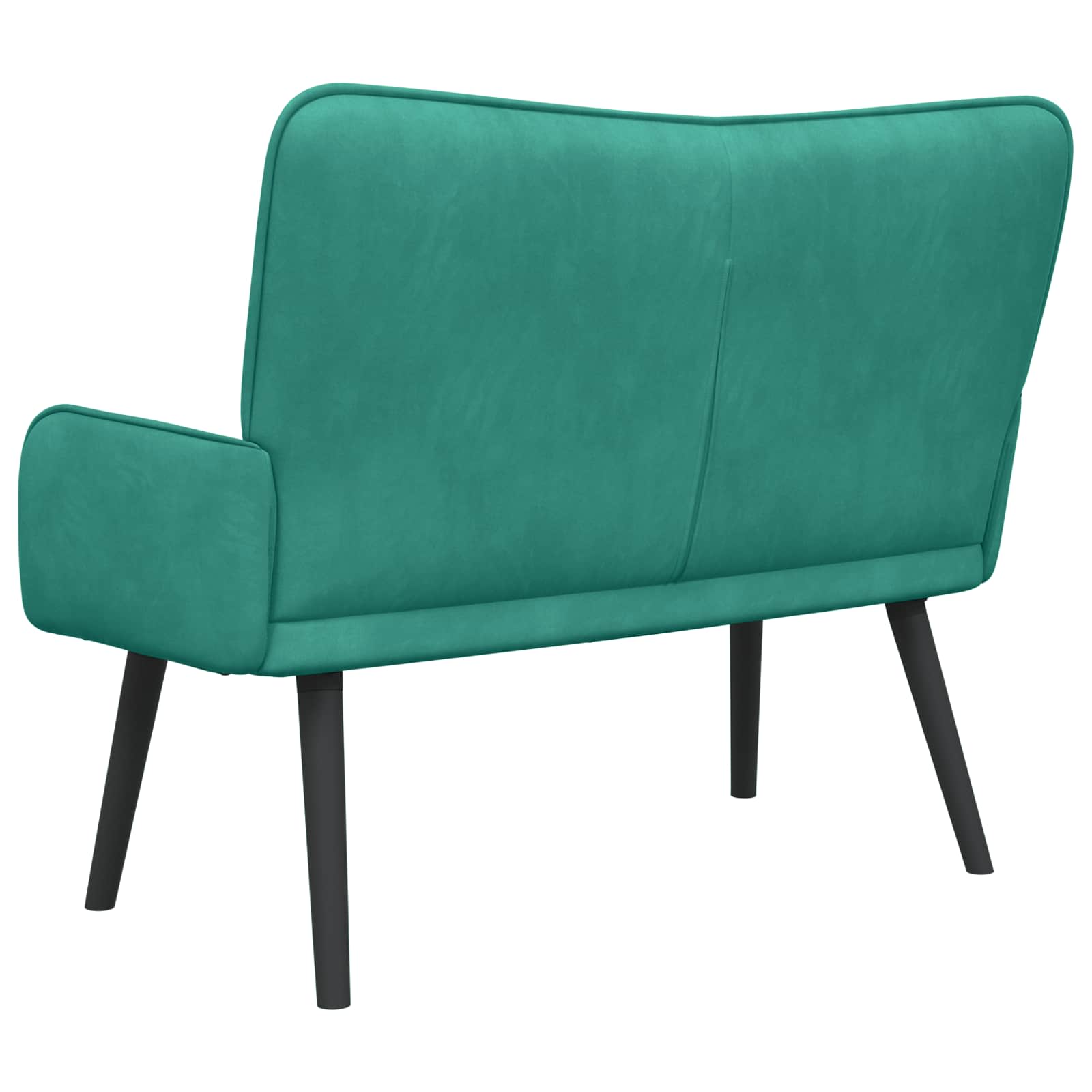 2-Zits Sofa Turquoise 115 x 61 x 87 cm fluweel