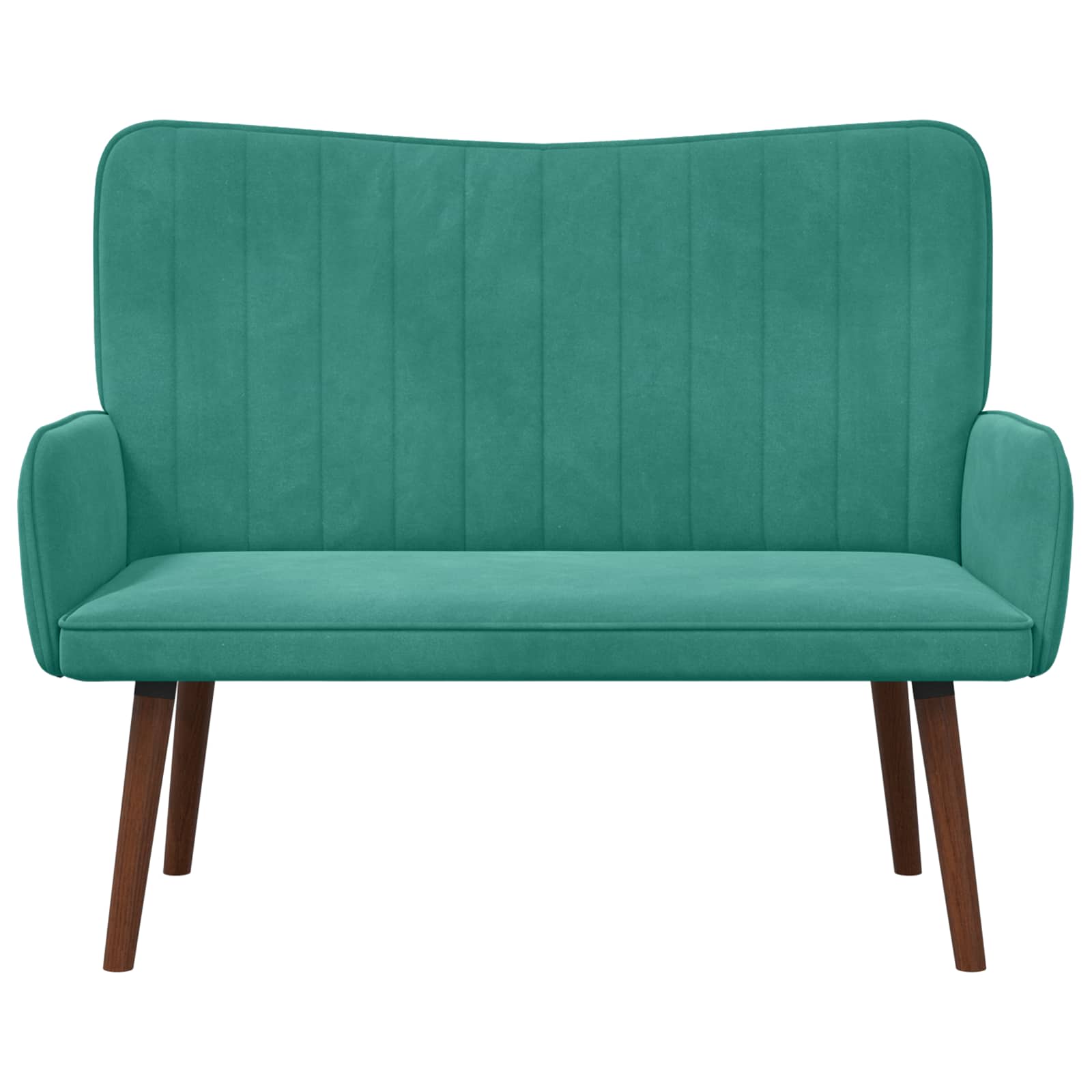 2-Zits Sofa Turquoise 115 x 61 x 87 cm fluweel