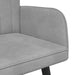2-Zits Sofa Lichtgrijs 115 x 61 x 87 cm fluweel