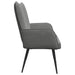 2-Zits Sofa Donkergrijs 115 x 61 x 87 cm fluweel