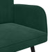 2-Zits Sofa Donkergroen 115 x 61 x 87 cm fluweel