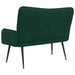 2-Zits Sofa Donkergroen 115 x 61 x 87 cm fluweel