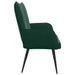 2-Zits Sofa Donkergroen 115 x 61 x 87 cm fluweel