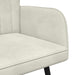 2-Zits Sofa Crèmekleurig 115 x 61 x 87 cm fluweel
