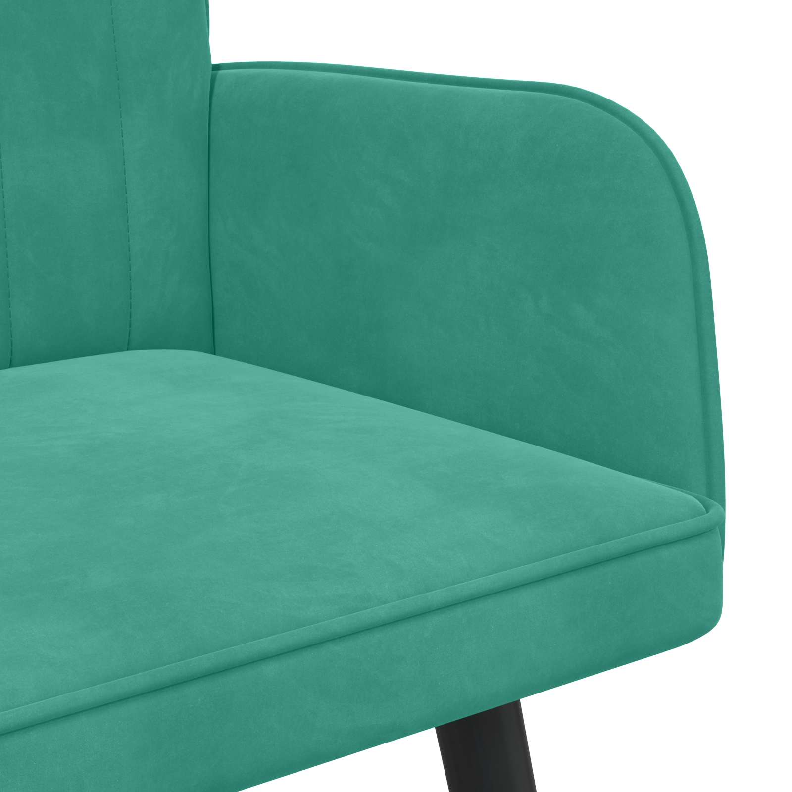 2-Zits Sofa Turquoise 115 x 61 x 87 cm fluweel