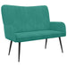 2-Zits Sofa Turquoise 115 x 61 x 87 cm fluweel