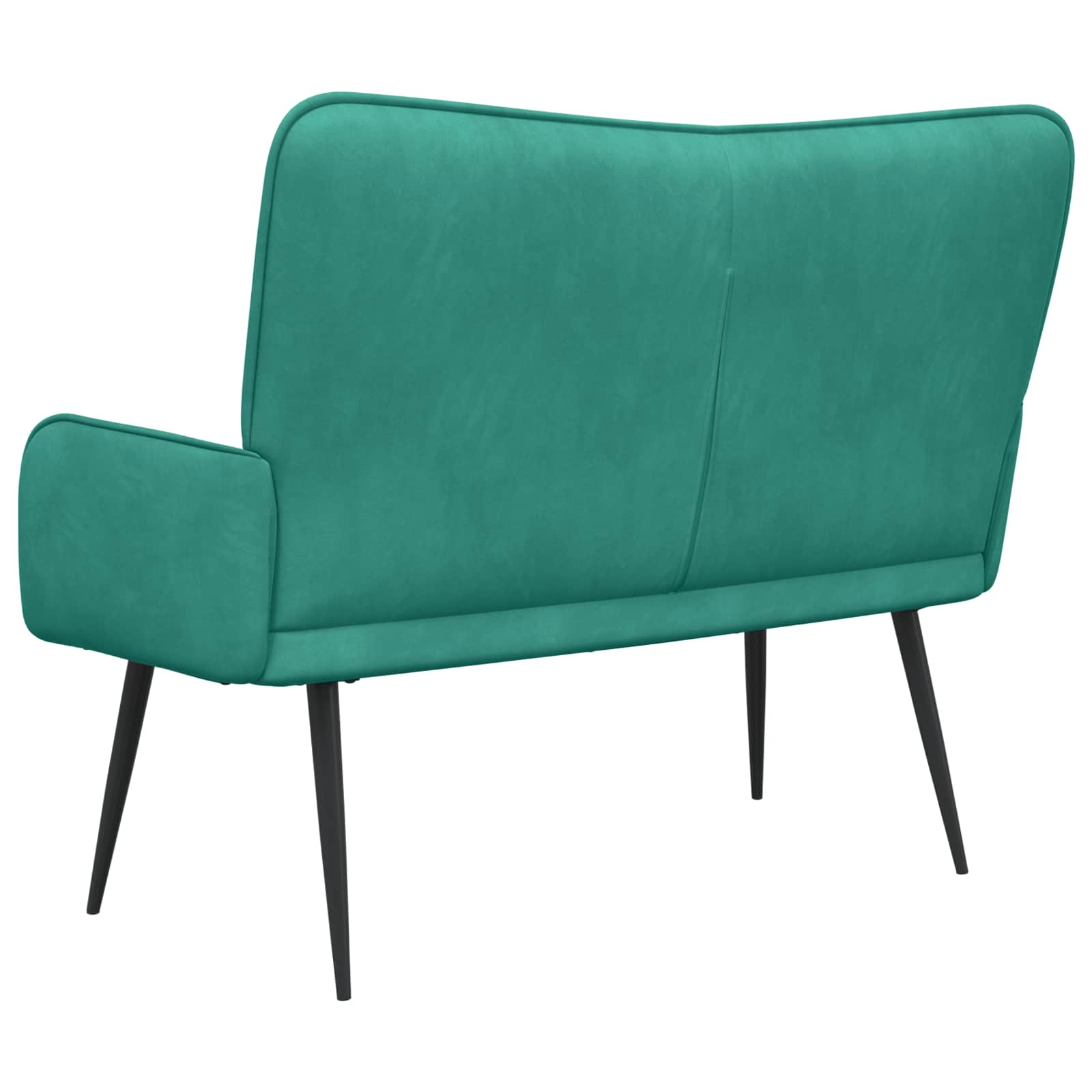 2-Zits Sofa Turquoise 115 x 61 x 87 cm fluweel