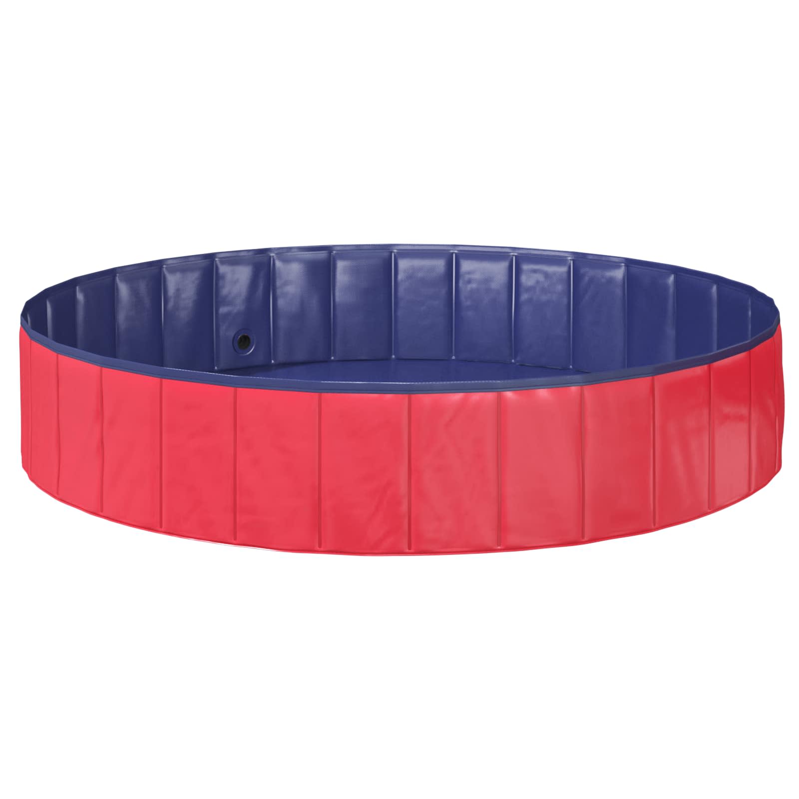 Kinderen Zwembad Ø 160 x 30 cm Rond voor Rood en blauw