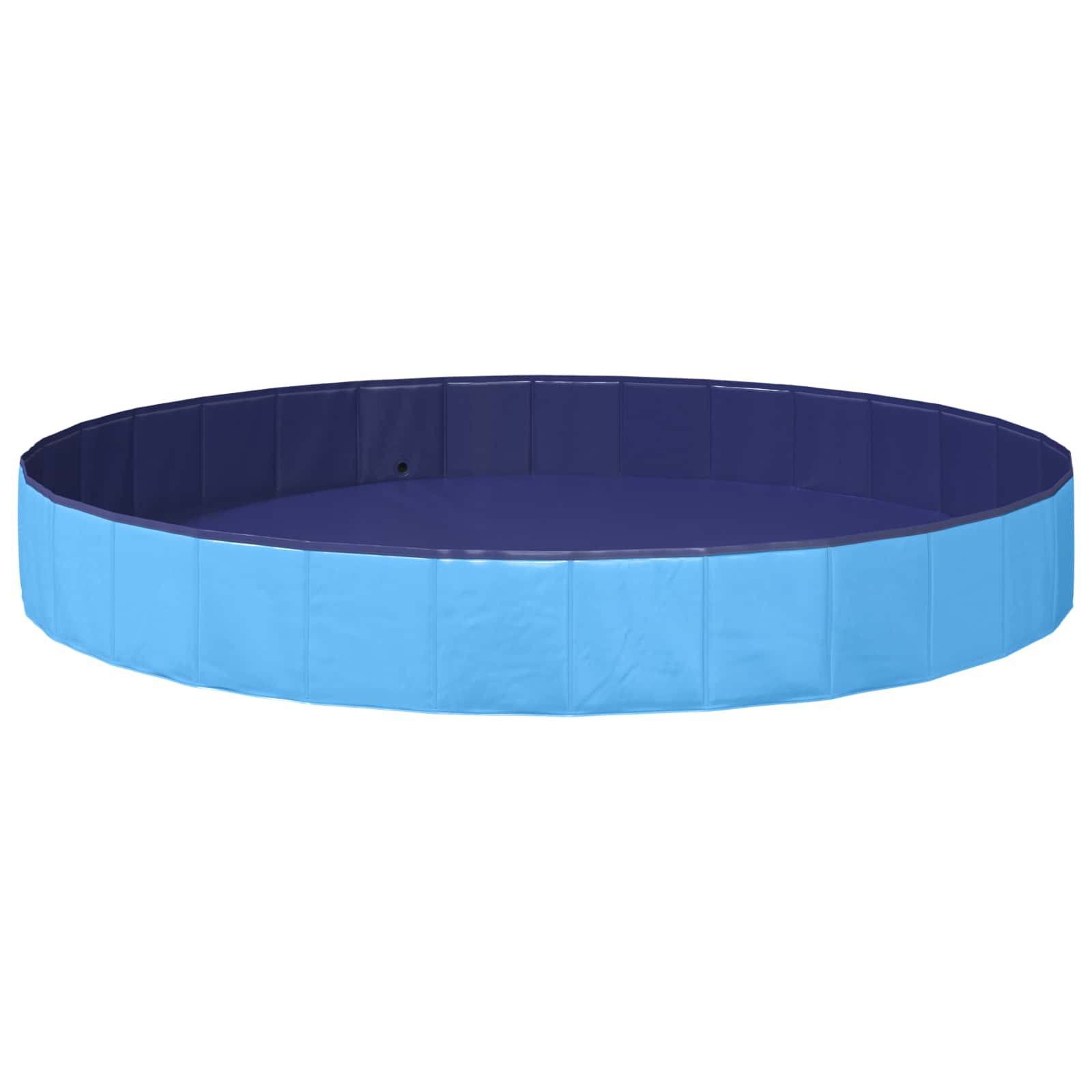Kinderen Zwembad Blauw Ø300 x 38 cm Dik PVC en Gelaagd Hout