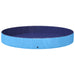 Kinderen Zwembad Blauw Ø300 x 38 cm Dik PVC en Gelaagd Hout