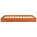 Hondenbed Wasbruin 92 x 64 x 9 cm Massief Vurenhout