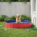 Honden zwembad Rood Ø200 x 30 cm Dik PVC