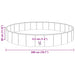 Honden zwembad Rood Ø200 x 30 cm Dik PVC