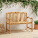 Handgemaakte Rozenbank 114 x 60,5 x 95 cm Massief Teakhout