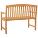 Handgemaakte Rozenbank 114 x 60,5 x 95 cm Massief Teakhout