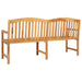 Handgemaakte Rozenbank 150 x 60 x 90 cm Massief Teakhout