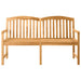 Handgemaakte Rozenbank 179,5 x 61 x 90 cm Massief Teakhout