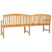 Handgemaakte Rozenbank 228 x 60 x 90 cm Massief Teakhout