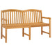 Handgemaakte Rozenbank 150,5 x 60 x 95 cm Massief Teakhout